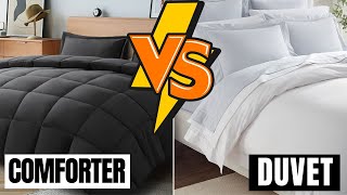 Duvet vs Comforter Which Bed Cover Should You Choose [upl. by Atinuhs668]