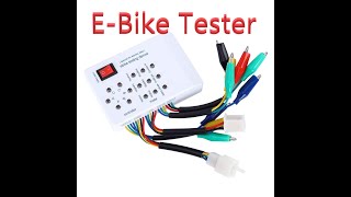 eBike testing device  Motor Main Phase Lines [upl. by Neelear]