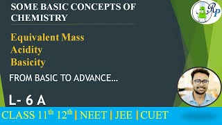 L6 Some Basic Concepts of Chemistry I BSc I NEET I JEE I CUET I 11 and 12 [upl. by Carney]