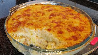 Receita de Bacalhau com Natas  Uma delícia [upl. by Nairdad]