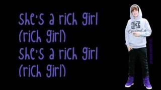 Justin Bieber amp Soulja Boy Rich Girl FULL HQ  LYRICS ON SCREEN New Song 2010 [upl. by Ahtebbat]