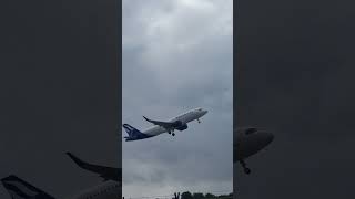 Aegean departure from Dublin dublinairport aviationandmore planespotting [upl. by Ellicul343]