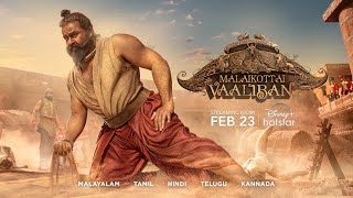 Malaikottai Vaaliban  Official Hindi Trailer  Mohanlal Sonalee K  Feb 23  DisneyPus Hotstar [upl. by Lozano166]