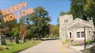 Sleepy Hollow New York 4K scenic drive [upl. by Nnyladnarb405]