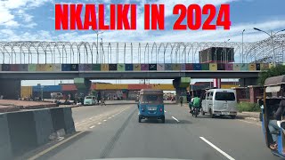 A DRIVE THROUGH ABAKALIKI TOWNS HISTORIC STREETS NKALIKI HAUSA QUARTERS EKEABA MARKET AND MORE [upl. by Aeki876]