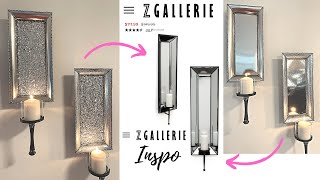 Z GALLERIE DUPE  DOLLAR TREE DIY GLAM WALL SCONCES  HIGH END DIY HOME DECOR  DOLLAR TREE GLAM DIY [upl. by Eb]