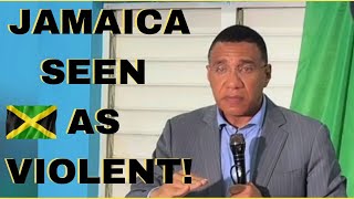 Jamaica Seen As Violent Says Prime Minister [upl. by Nnasus637]