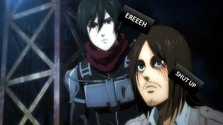 How many times did Mikasa say eren part 1 [upl. by Carder]