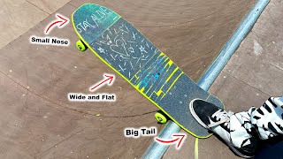 Are Shaped Skateboards better for Skating Ramps [upl. by Hansel41]