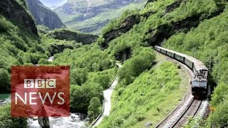 Flam The most beautiful train journey in the world BBC News [upl. by Pyotr827]