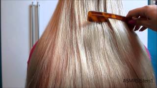 ASMR Hair Brushing [upl. by Ettennaej]