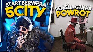 REMSUA WRACA DO GTA RP  START SERWERA 5CITY  MERGHANI I BANDURA GTA RP  TWITCH SHOTY [upl. by Enilegna474]