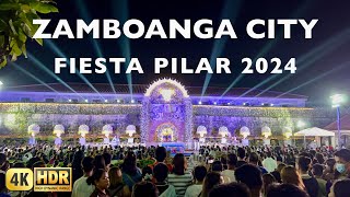 Zamboanga Hermosa Festival 2024  4K HDR  Fiesta Pilar Walking Tour [upl. by Norb]