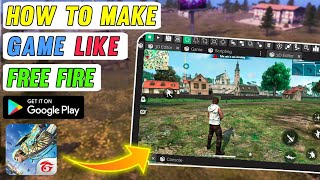 How to Make Games Like Free Fire  How to Make Games in Mobile Publish On Play Store [upl. by Liemaj366]