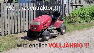 MTD Rasentraktor reparieren  18 Jahre alt  MTD B135 13DM478F678 [upl. by Hsepid]