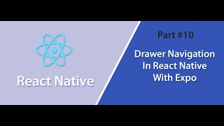 Drawer Navigation in React Native With Expo [upl. by Ruby]