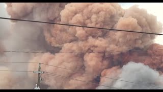 Local Officials Respond to Conyers Chemical Fire Chlorine Smell and Haze Impact Metro Atlanta [upl. by Yatzeck483]