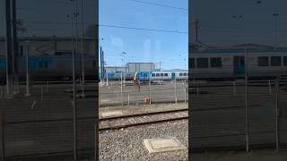 Passing Westall Yards Melbourne Victoria on a HCMT Train [upl. by Nwhas172]