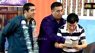 Best of Zafri Khan and Nasir Chinyoti With Amanat Chan Stage Drama Full Comedy Clip  Pk Mast [upl. by Dazraf]