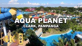 Full Tour at the NEWEST Waterpark in the Philippines  AQUA PLANET  4K HDR  Clark Pampanga [upl. by Gladstone840]