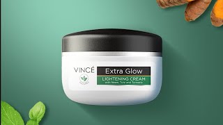 ViNcE Extra Glow cream🌿vincecreamskin careskincareproductskin whiteningcreamfaceglowcreamvi [upl. by Nordine542]