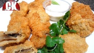 How to make Fried Mushrooms  Easy Cooking [upl. by Anaiek]