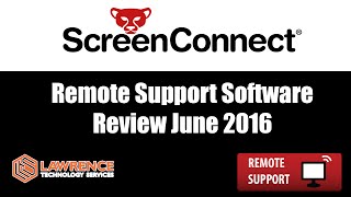 ScreenConnect Remote Support Software Review [upl. by Assilev233]