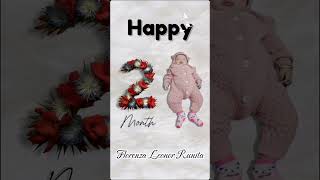 Florenza usia 2 bulan keluargakecilku cutebaby baby cute [upl. by Aleik649]