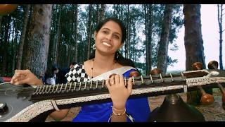 Minungum Minnaminunge  Oppam  in Veena by Dhanya Ratheesh [upl. by Illil]