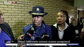 The matter of the Stilfontein illegal miners postponed [upl. by Abdulla]