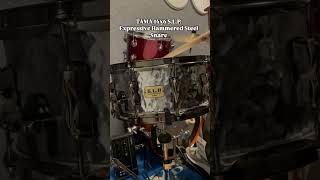 TAMA 14x6 SLP Expressive Hammered Steel Snare  Sound Demo tstdrumroom SnareTuesday [upl. by Eicyac60]