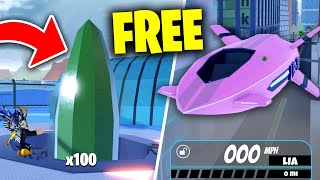 The Unbeatable LIA SPACESHIP in Roblox Jailbreak [upl. by Ahsinirt]