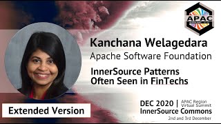 Kanchana Welagedara ASF  EXTENDED from ISCS12  InnerSource Patterns for Fintech [upl. by Niotna]