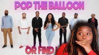 Pop The Balloon or Find Love  Arlette Reaction Video [upl. by Ardehs]