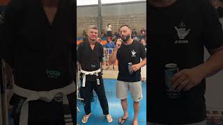 Primeiro campeonato de um faixa branca shorts jiujitsu humor faixabranca [upl. by Chassin]