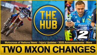 Two MXoN Changes • 2025 Contracts • Injuries  Motocross Latest [upl. by Enortna192]