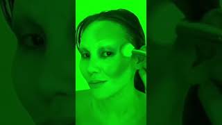 Doing Makeup Under Green Light Challenge  Aivee Kate aiveekate [upl. by Sabanrab]