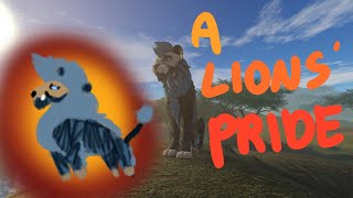 A LIONS PRIDE GAME REVIEW   Roblox  A Lions Pride WIP [upl. by Lavinia]