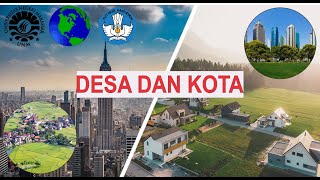 Desa dan Kota Media Pembelajaran Geografi Masa Pandemic Video Animasi [upl. by Malin]