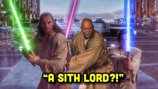 What If Mace Windu JOINED Qui Gon amp Obi Wan Against Darth Maul [upl. by Hola]