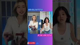 Choose your favourite 💙ADALIATTA VS KIKAKIIM 🎀2024 tiktok tiktok dance adaliatta kikakim vs [upl. by Nilknarf]