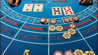 Baccarat  500000 Buy In  EPIC HIGH STAKES SESSION WIN WINNING EVERY BET ON ONE HAND [upl. by Reiter]