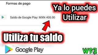 ✅ Cómo Agregar Saldo a Google Play Store  Recargar Dinero en Google Play 2024 [upl. by Grantham502]