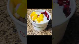 Pinkberry frozen Yourget yummy 😋 😍 love song music shortsviralshort [upl. by Chappell]