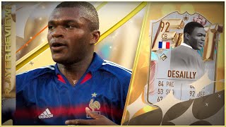 S TIER CB FUT BIRTHDAY 92 RATED MARCEL DESAILLY PLAYER REVIEW  FIFA 23 ULTIMATE TEAM [upl. by Pliam]