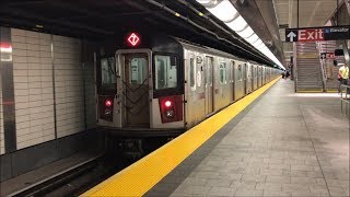 NYC Subway HD 60fps R188 amp R62A 7 Train Action  34th Street  Hudson Yards 61617 [upl. by Aeriell]