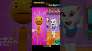 Who will pravail Baldis vs Angela2 🤣👌 music funny baldi talkinangela meme animation shorts [upl. by Nap]