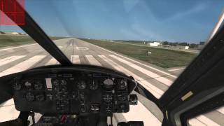 DCS UH1 Huey Startup  Taxi  Takeoff  Landing [upl. by Leirum]