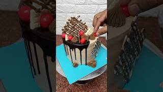 Most chocolate dripping cake descriptions idea chocolatedripcake chocolate shorts trending [upl. by Avra804]