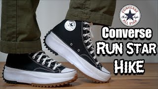 CONVERSE RUN STAR HIKE REVIEW  ON FEET amp SIZING [upl. by Enair]